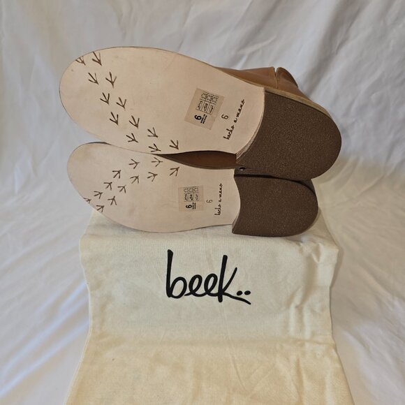Beek Falcon Leather Ankle Booties in Cognac, Women's Size 6, New in Box $395 - Picture 7 of 10